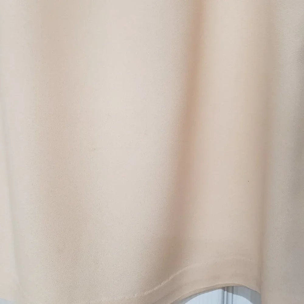 Vintage 1970s Peasant Shirt Gold Trim, Tassel Drawstrings, Small - Picture 7 of 8